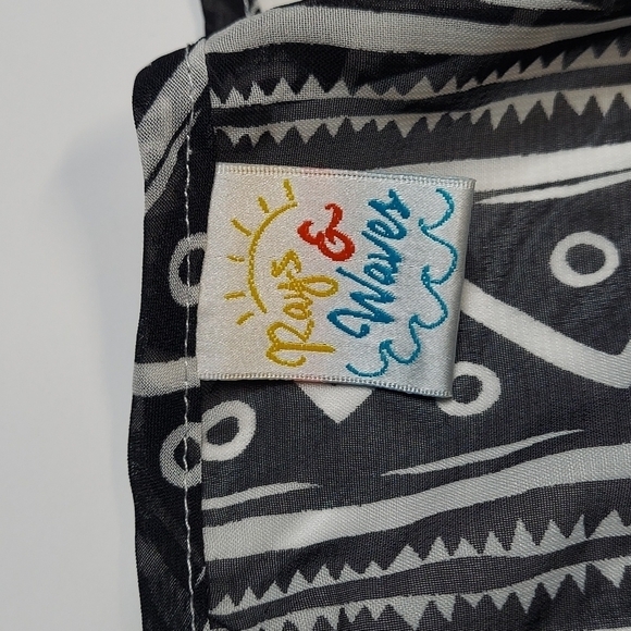 Rays & Waves Sleeveless Printed Dress 3XL - Picture 2 of 4